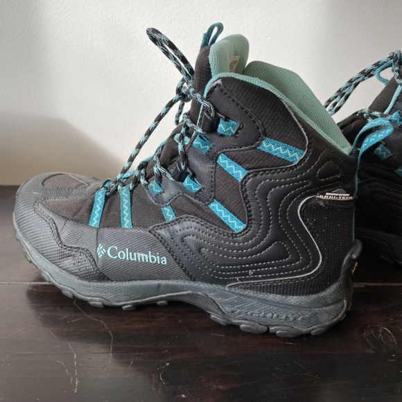 Columbia Winter Trek Omni-Tech / Women’s Size 9 / Black clear blue boots / -32 c - Picture 4 of 12